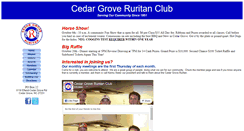 Desktop Screenshot of cedargrove.ruritan.org